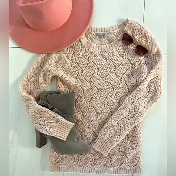 🍁🍂Baby pink fine knit sweater add - Picture 4 of 7